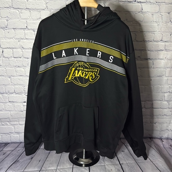 Los Angeles Lakers Black Hoodie XL - Picture 1 of 4